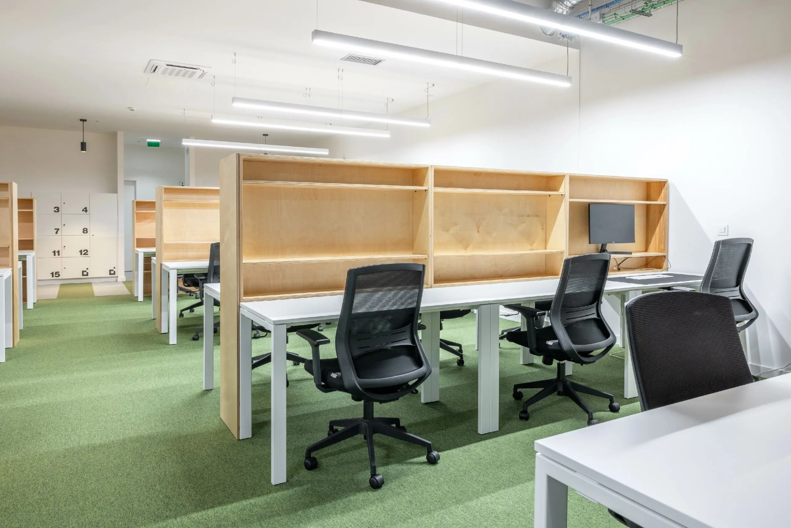 Zona de Desks SITIO Coworking